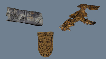 3D models of three Viking artefacts