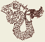 Image may contain: Seahorse, Syngnathiformes, Illustration, Organism, Line art.