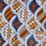 Image may contain: Pattern, Brown, Tile, Design, Organism.