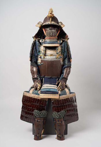 This suit of armour came to the museum already in 1884, just a few years after the samurai were forced to lay down their swords for good.