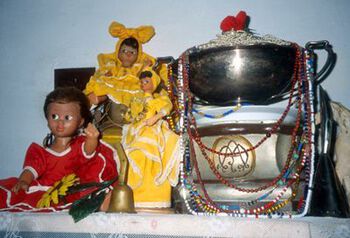 Santo of peace and intelligence
