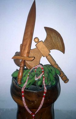 Santo of war and thunder