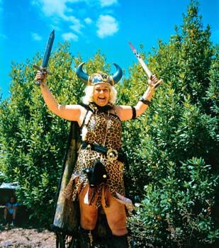 Spansk valkyrie &amp;#160;La Romeira Vikinga . Catoira, Spania /&amp;#160;Spanish Valkyrie La Romeira Vikinga. Catoira, Spania