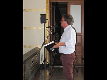 Boklansering "Helvetes engler" av Marcel Leliënhof og Hugo Lauritz Jenssen.&amp;#160;Forlegger Font forlag&amp;#160;Halfdan W. Freihow.