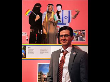 Europride 2014: Fra foredraget&amp;#160; Coming out in Israel and the Middle East.