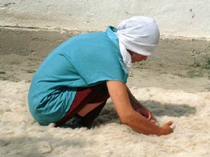 hodeplagg ,har ,landskap ,sand ,mennesker i naturen.