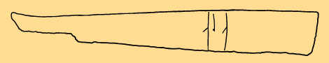 Bildet kan inneholde: gul, linje, parallell, så, beige.