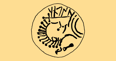 Bildet kan inneholde: sirkel, logo.