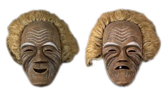 Bildet kan inneholde: skulptur, hode, hake, øye, produkt.