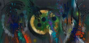 Art paint ,Paint ,Textile ,Organism ,Art.